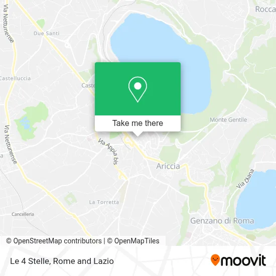 Le 4 Stelle map