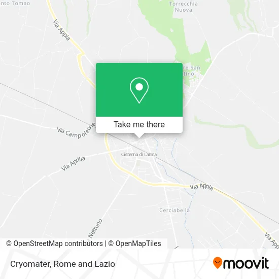 Cryomater map