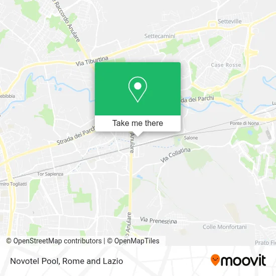 Novotel Pool map