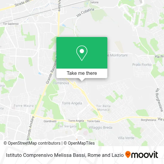 Istituto Comprensivo Melissa Bassi map