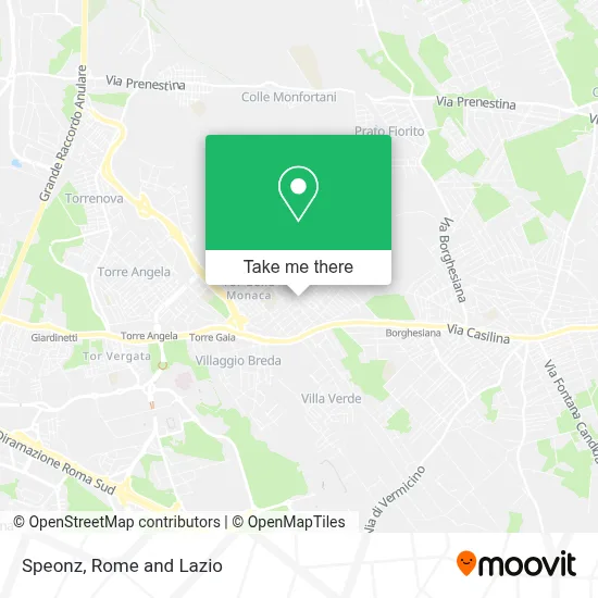 Speonz map
