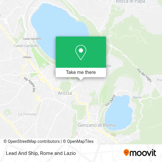 Lead And Ship map
