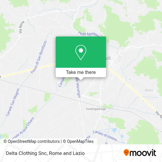 Delta Clothing Snc map