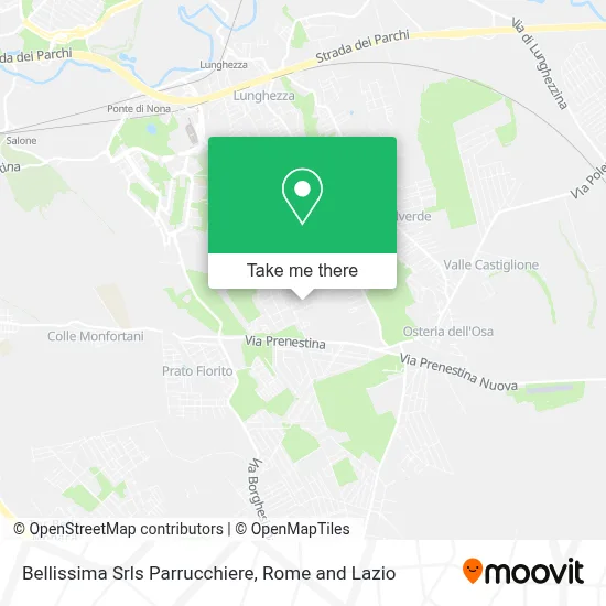 Bellissima Srls Parrucchiere map