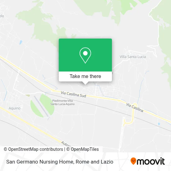San Germano Nursing Home map