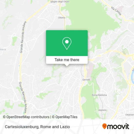 Cartesioluxenburg map