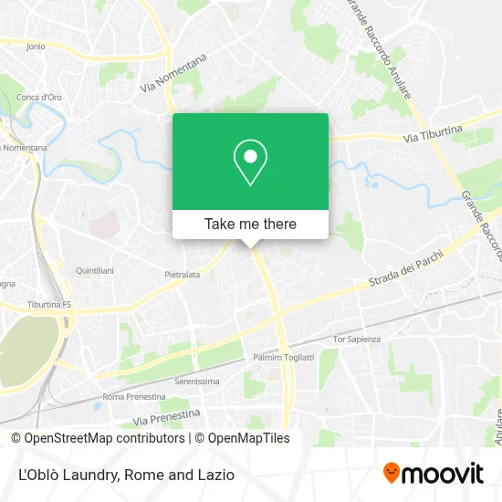 L'Oblò Laundry map