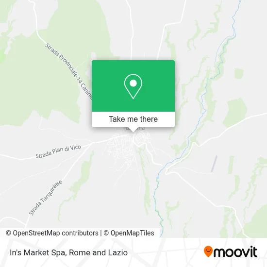 In's Market Spa map
