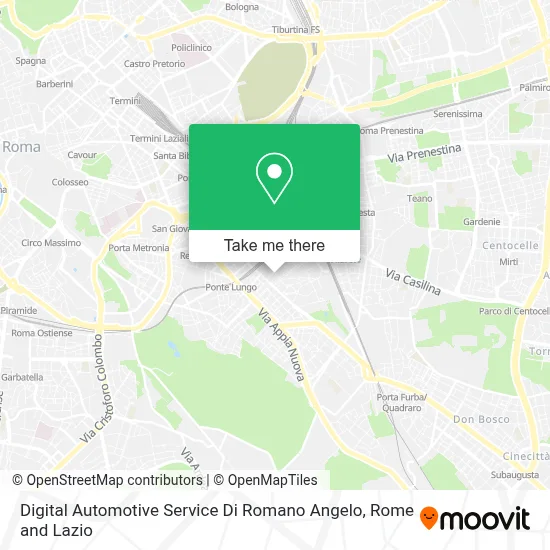 Digital Automotive Service Di Romano Angelo map