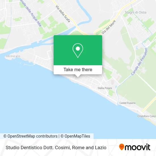 Studio Dentistico Dott. Cosimi map