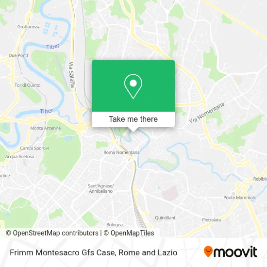 Frimm Montesacro Gfs Case map