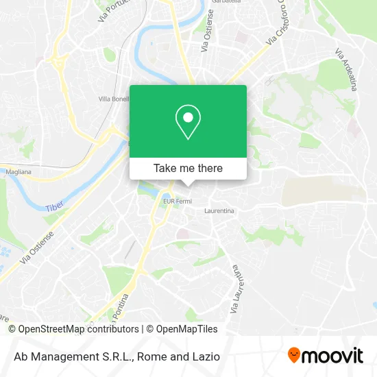 Ab Management S.R.L. map