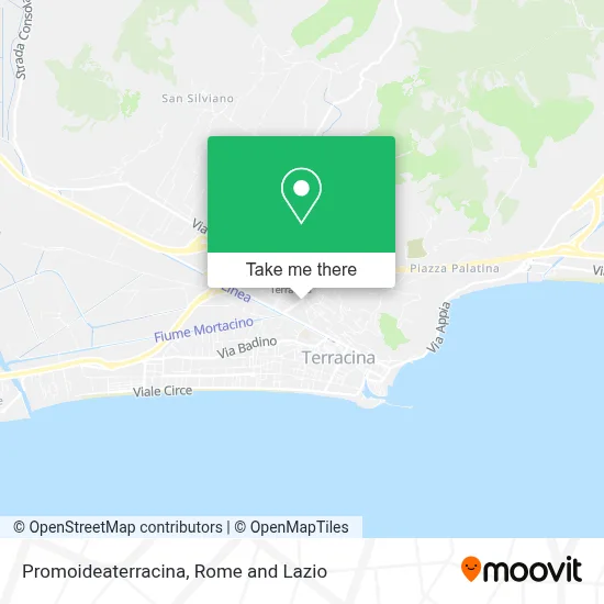 Promoideaterracina map