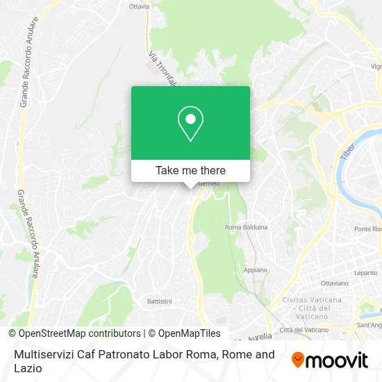Multiservizi Caf Patronato Labor Roma map