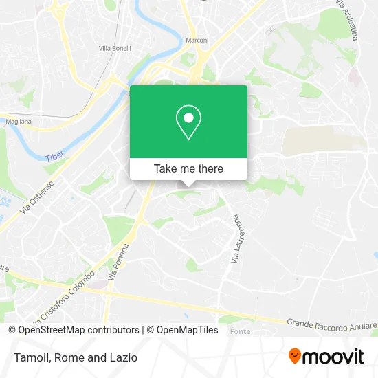 Tamoil map
