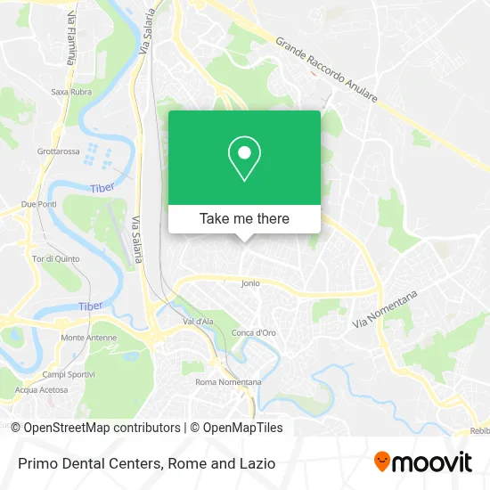 Primo Dental Centers map