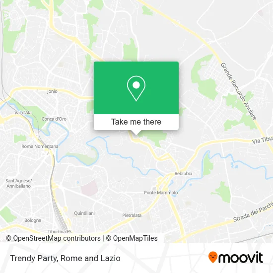 Trendy Party map