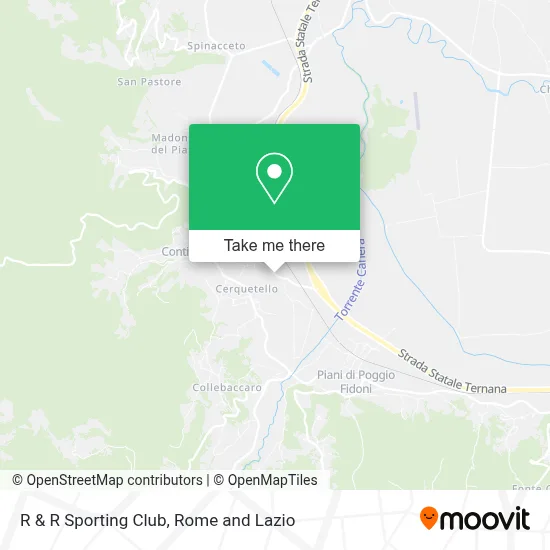 R & R Sporting Club map