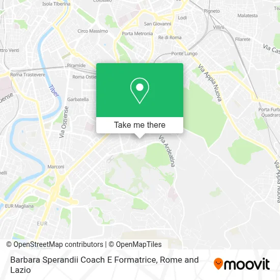 Barbara Sperandii Coach E Formatrice map