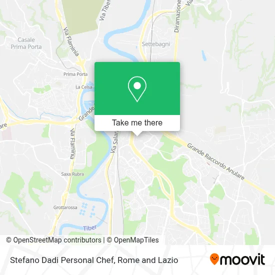Stefano Dadi Personal Chef map