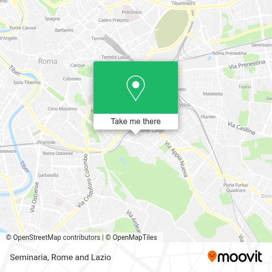 Seminaria map