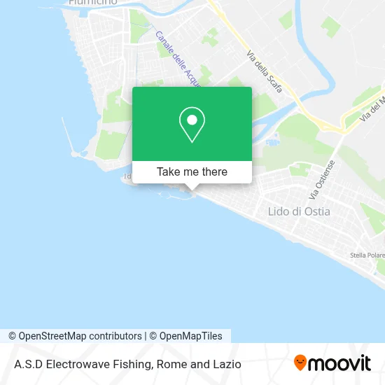 A.S.D Electrowave Fishing map