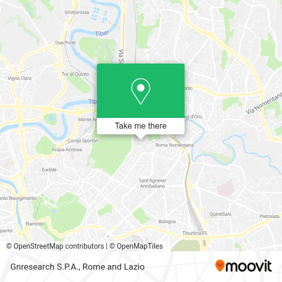 Gnresearch S.P.A. map