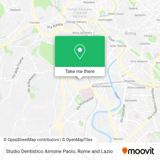Studio Dentistico Aimone Paolo map