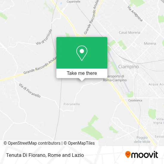 Tenuta Di Fiorano map