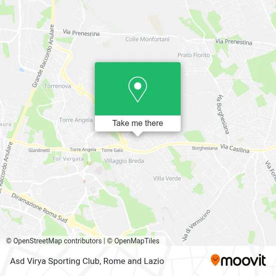Asd Virya Sporting Club map