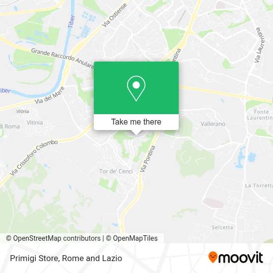 Primigi Store map