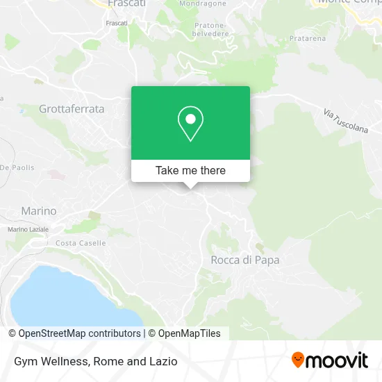 Gym Wellness map