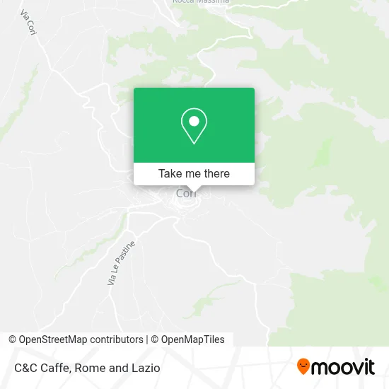 C&C Caffe map