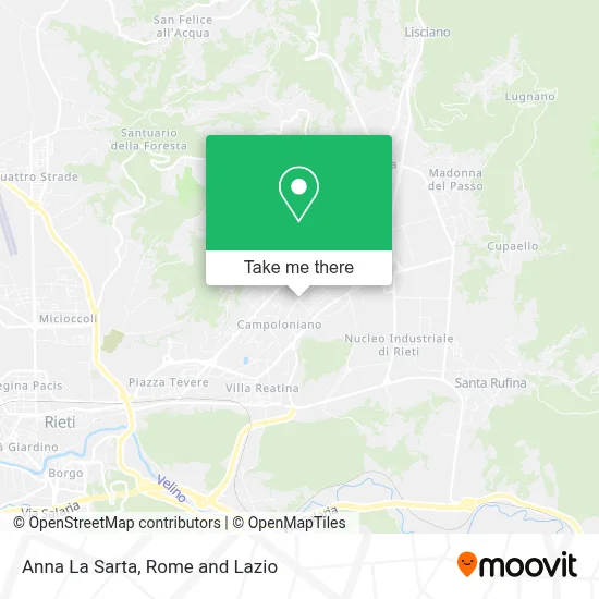 Anna La Sarta map