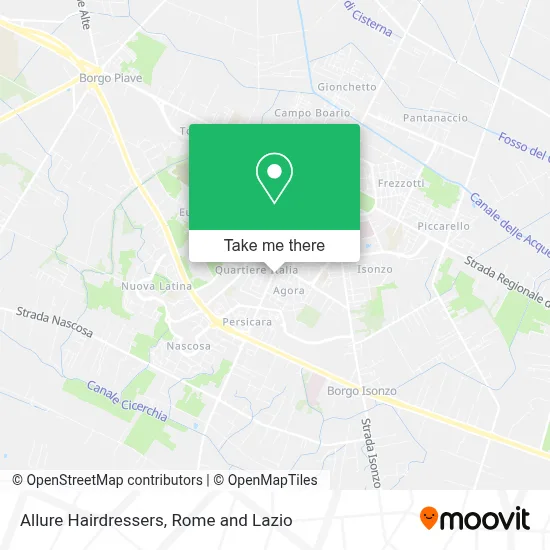Allure Hairdressers map
