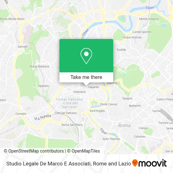 Studio Legale De Marco E Associati map