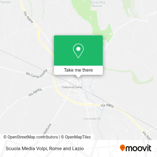 Scuola Media Volpi map