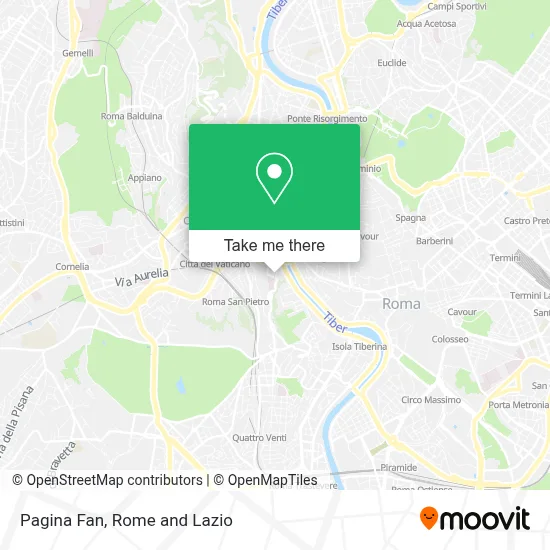Pagina Fan map
