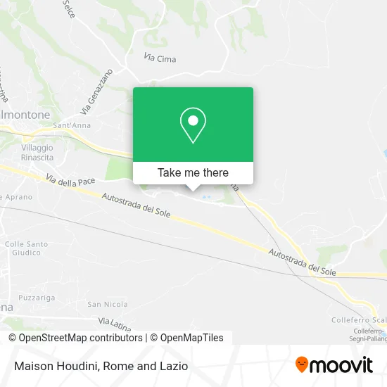 Maison Houdini map