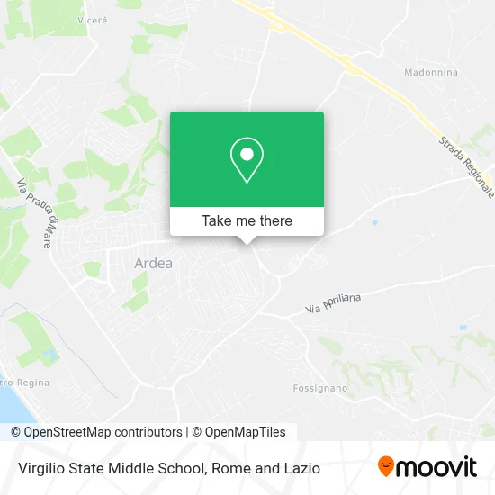 Virgilio State Middle School map