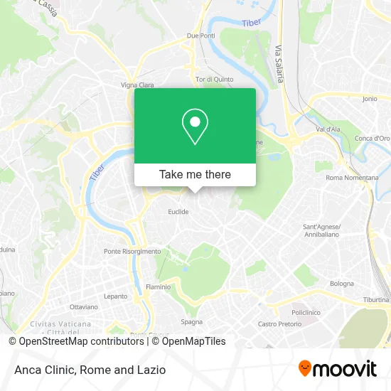Anca Clinic map