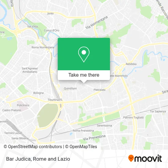 Bar Judica map