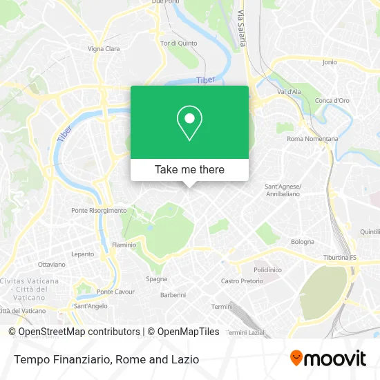 Tempo Finanziario map