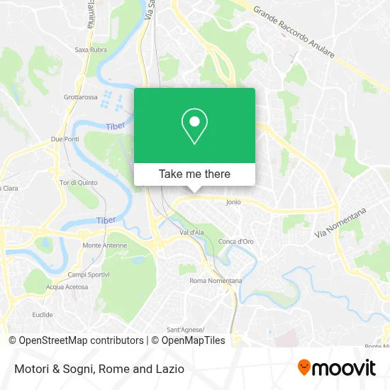 Motori & Sogni map