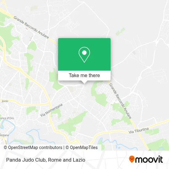 Panda Judo Club map