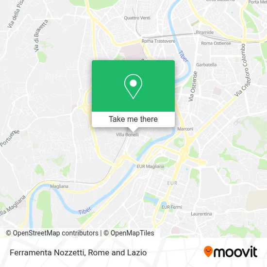 Ferramenta Nozzetti map
