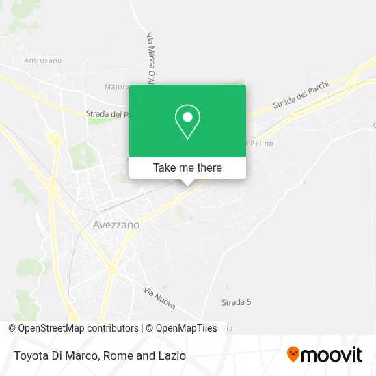 Toyota Di Marco map