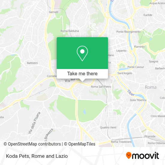 Koda Pets map