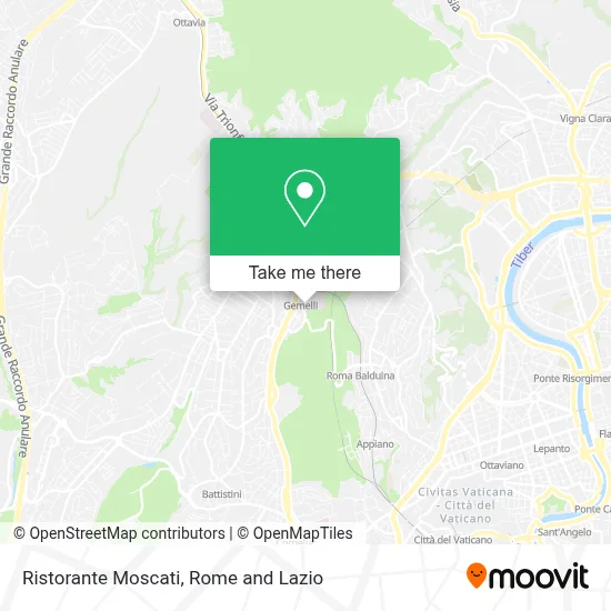 Ristorante Moscati map
