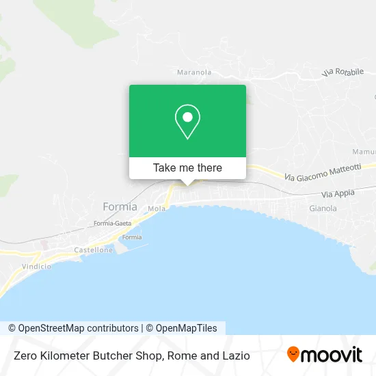 Zero Kilometer Butcher Shop map
